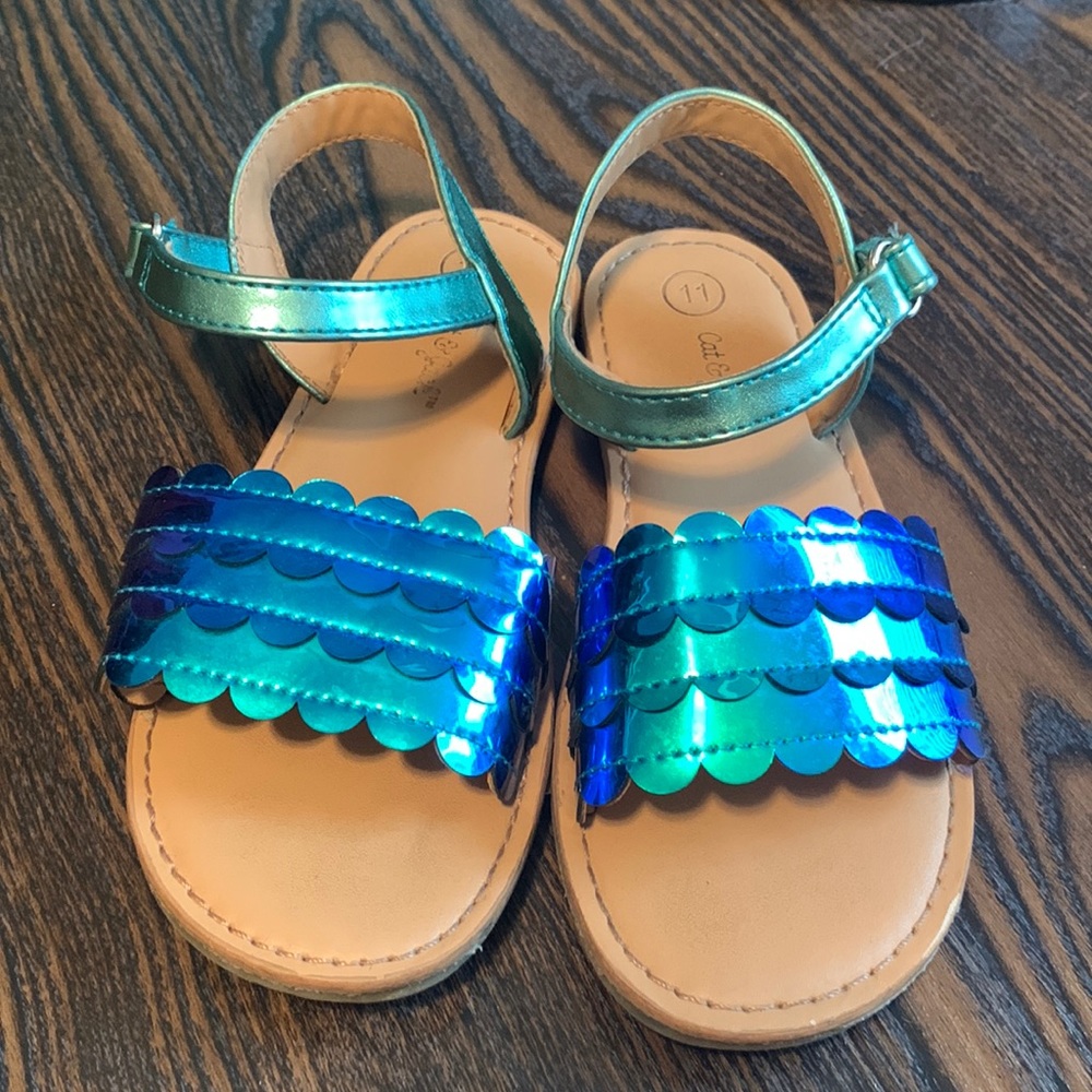 Cat & Jack “mermaid” sandals.